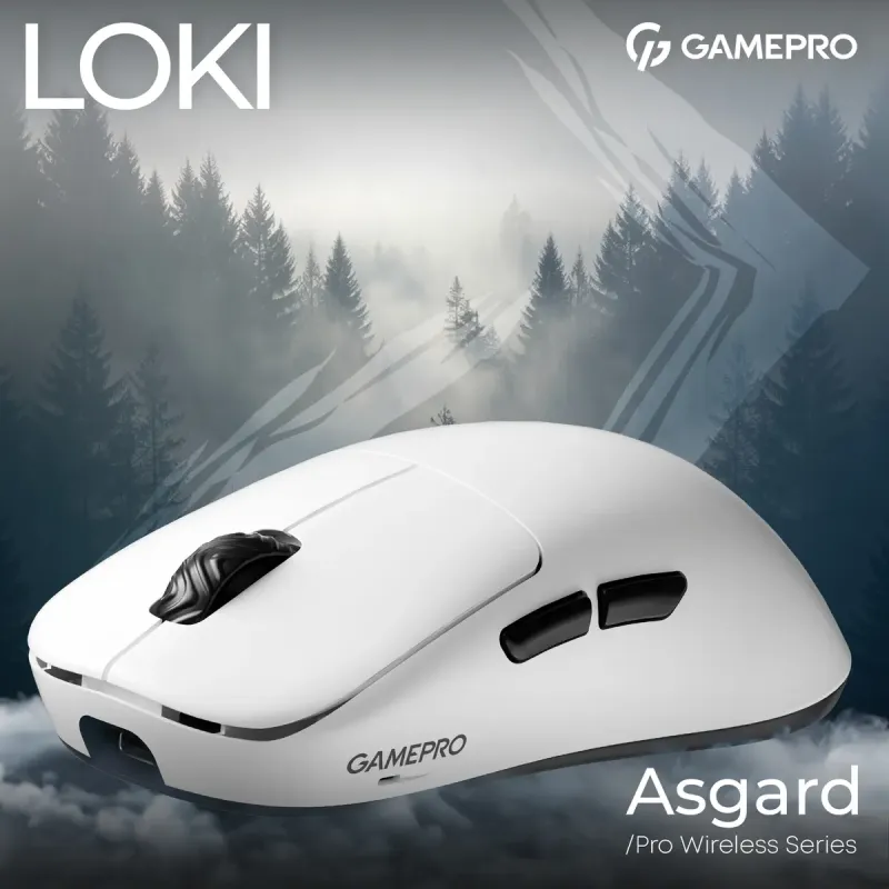 Компьютерная мышь GamePro Asgard Loki White (GM022W)