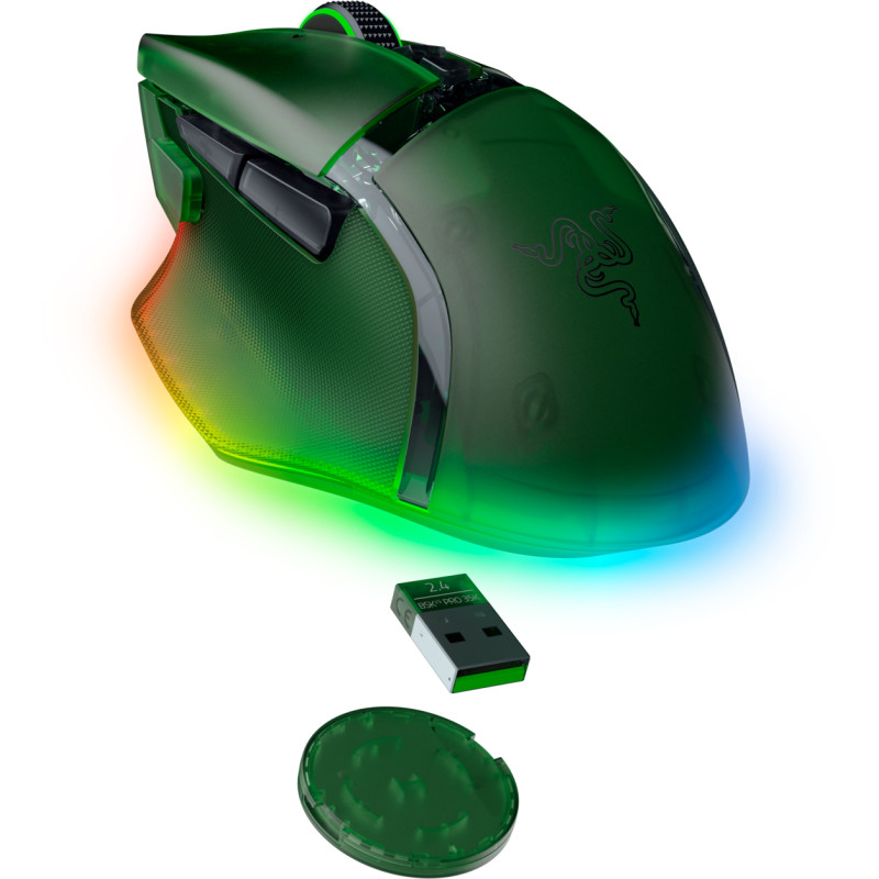 Компьютерная мышь Razer Basilisk V3 PRO Wireless 35K Phantom Green (RZ01-05240300-R3G1)