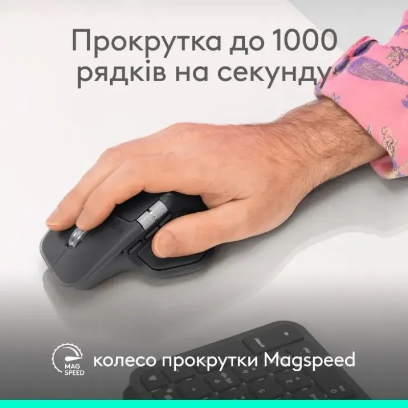 Компьютерная мышь Logitech MX Master 4 for Business Graphite (910-007617)