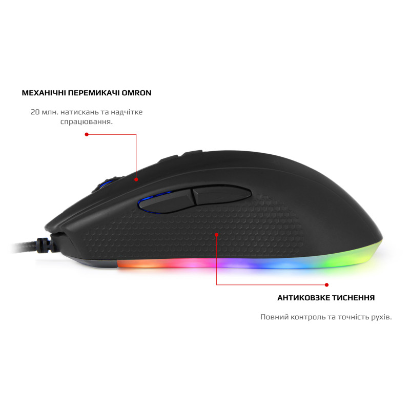 Компьютерная мышь Motospeed V60 Black (mtv60)