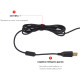 Компьютерная мышь Motospeed V90 RGB USB Black (mtv90)