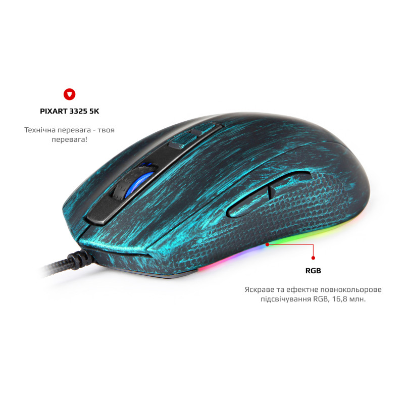 Компьютерная мышь Motospeed V60 Van Gough Blue (mtv60van)