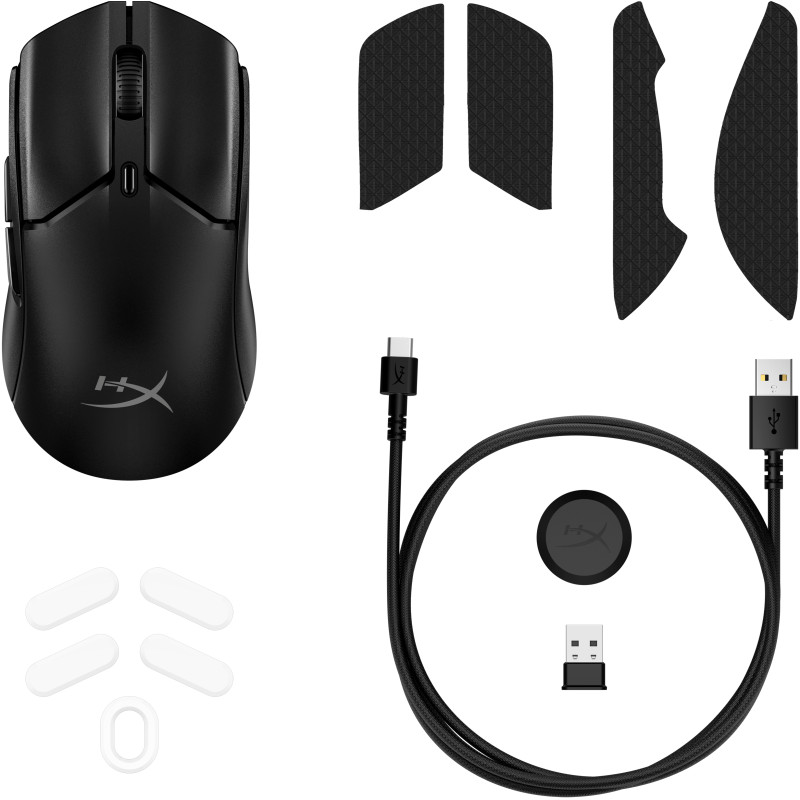Компьютерная мышь HyperX Pulsefire Haste 2 Mini Wireless black (7D388AA)