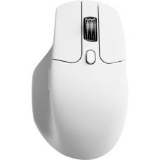 Комп'ютерна миша Keychron M6S Wireless/Bluetooth/USB White PAW3311 (M6S-B72)