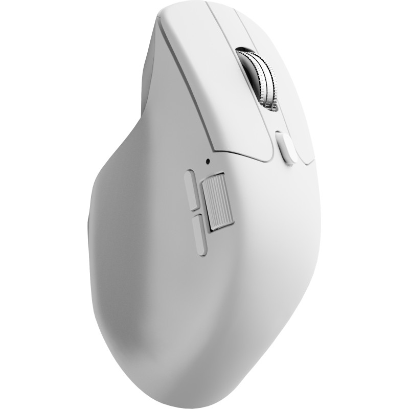 Комп'ютерна миша Keychron M6S Wireless/Bluetooth/USB White PAW3311 (M6S-B72)
