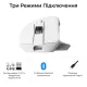 Компьютерная мышь Keychron M6S Wireless/Bluetooth/USB White PAW3311 (M6S-B72)