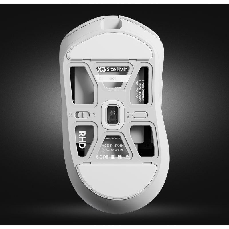 Комп'ютерна миша Pulsar X3 White (PX3R12)