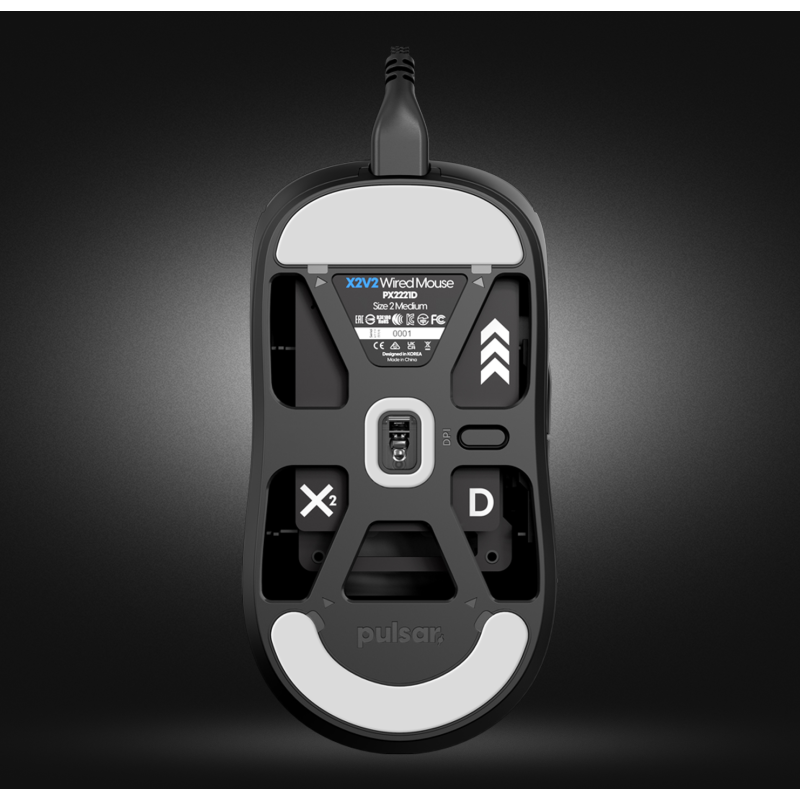 Комп'ютерна миша Pulsar X2 Black (PX2221D)
