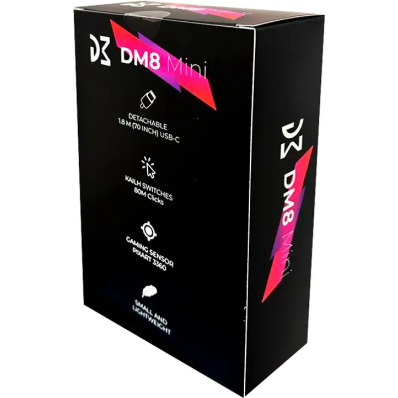 Комп'ютерна миша Dream Machines DM8 Mini USB Black