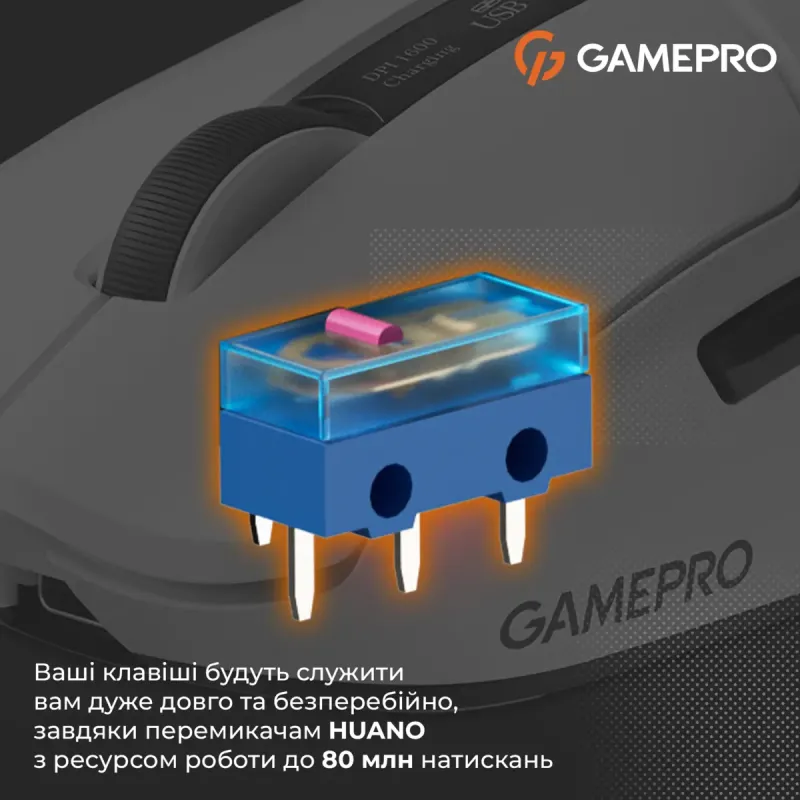 Комп'ютерна миша GamePro GM167W