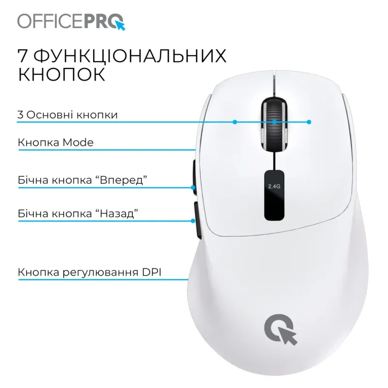 Комп'ютерна миша OfficePro M398W