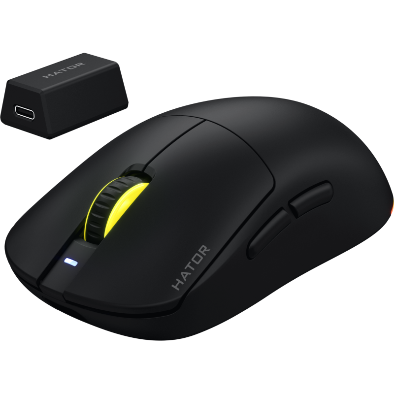 Комп'ютерна миша HATOR Quasar 3 ULTRA 8K Wireless Black (HTM772)
