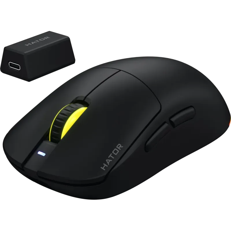 Компьютерная мышь HATOR Quasar 3 ULTRA 8K Wireless Black (HTM772)