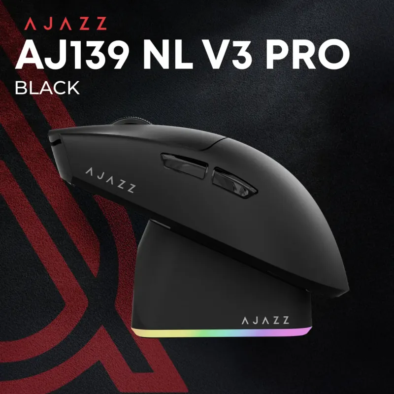 Комп'ютерна миша Ajazz AJ139 Near Link V3 Pro+ Black (AJ139-NL-V3-PRO-B)