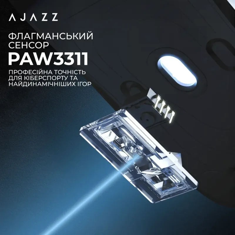 Компьютерная мышь Ajazz AJ200 Near Link AI MC White (AJ200-NL-AI-MC-W)