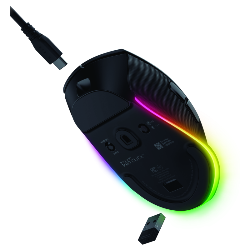 Компьютерная мышь Razer Pro Click V2 Black (RZ01-03900100-R3M1)
