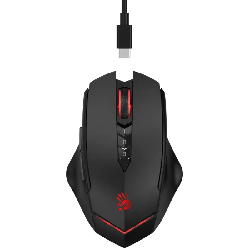 Компьютерная мышь Bloody R80 Plus (Black)