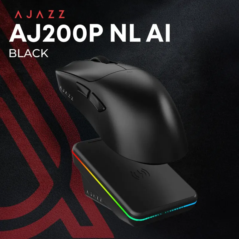 Компьютерная мышь Ajazz AJ200P Near Link AI MC Black (AJ200P-NL-AI-MC-B)