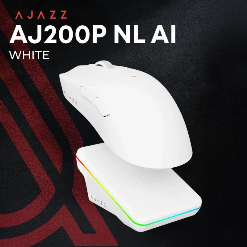 Компьютерная мышь Ajazz AJ200P Near Link AI MC White (AJ200P-NL-AI-MC-W)