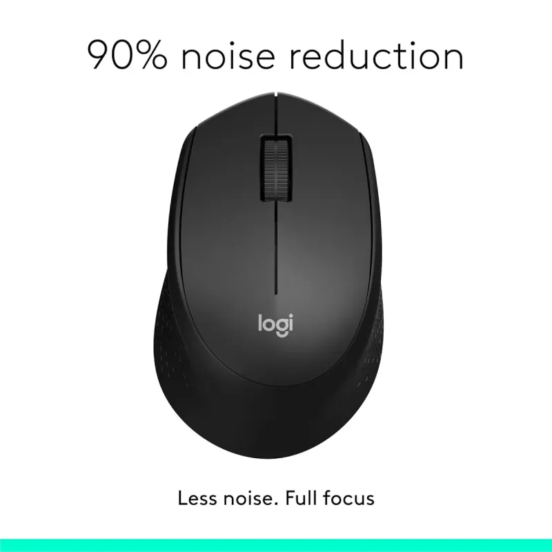 Компьютерная мышь Logitech M331 Silent Plus Black (910-004917)