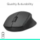 Компьютерная мышь Logitech M331 Silent Plus Black (910-004917)