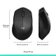 Компьютерная мышь Logitech M331 Silent Plus Black (910-004917)