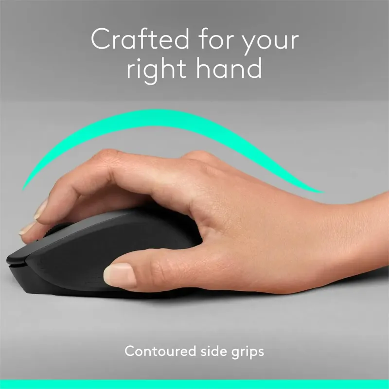 Компьютерная мышь Logitech M331 Silent Plus Black (910-004917)