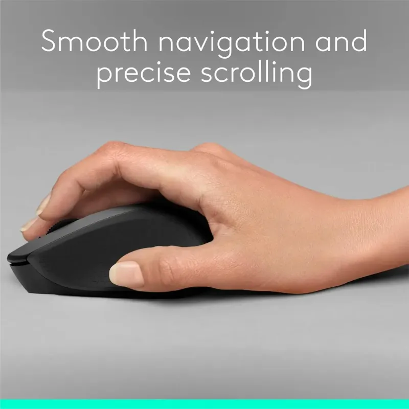 Компьютерная мышь Logitech M331 Silent Plus Black (910-004917)