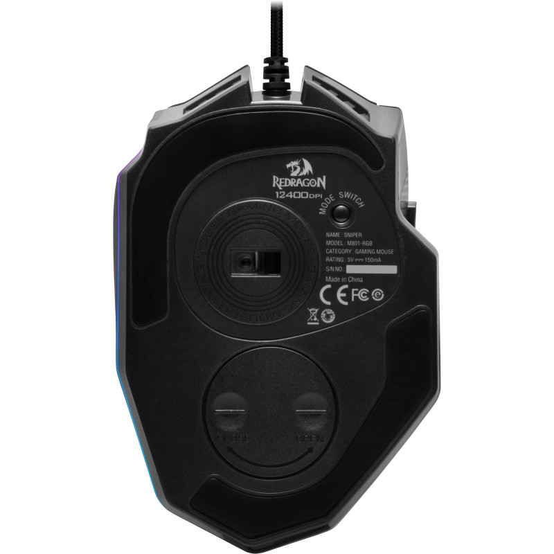 Redragon Sniper M801 RGB USB Black (77608)