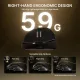 Компьютерная мышь Attack Shark V8 Ultra-Light, Wireless/Bluetooth, 42000dpi. (PAW3950MAX), 6кн., Black (V8B_AS)