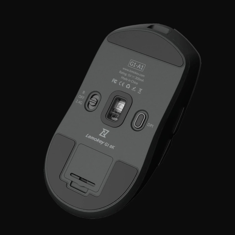 Комп'ютерна миша Lemokey G1 Black (G1-A1)