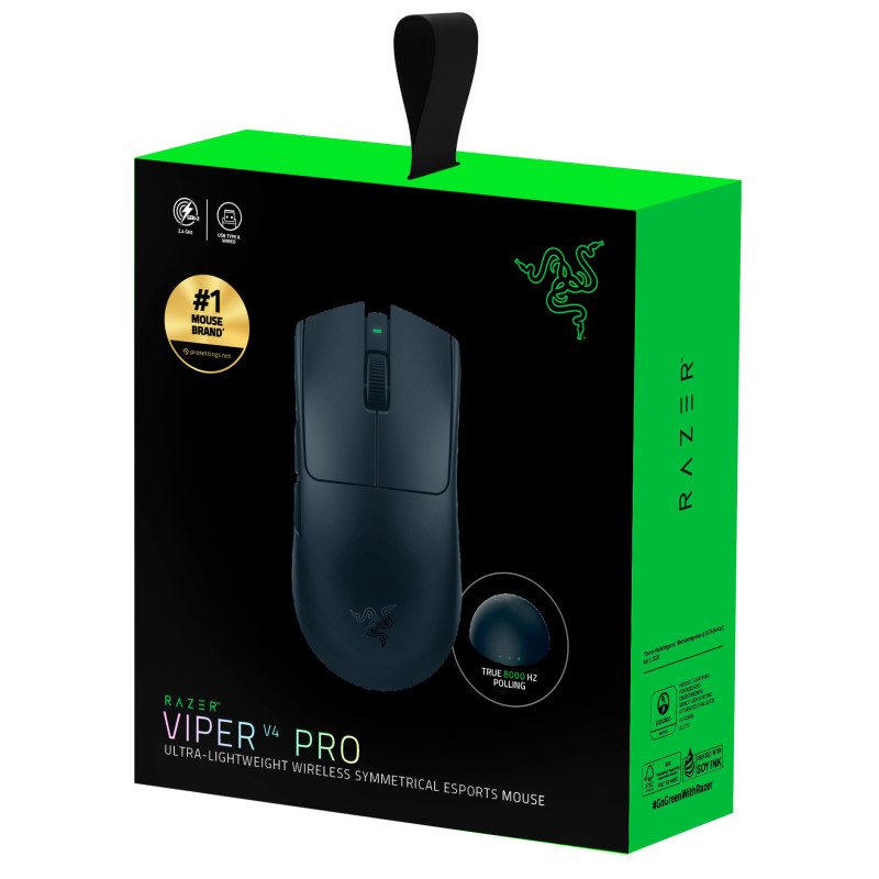 Комп'ютерна миша Razer Viper V4 PRO Wireless Black (RZ01-05630100-R3G1)