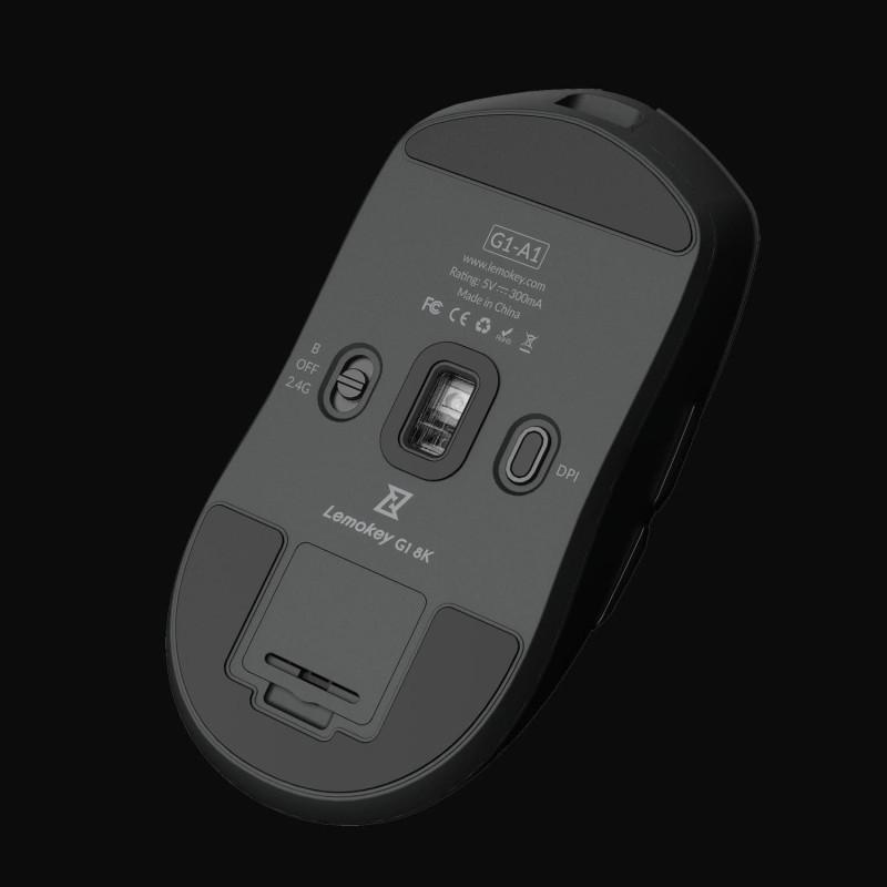 Комп'ютерна миша Lemokey G1 White (G1-A2)
