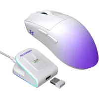Комп'ютерна миша Hator Hellyberry HM47 Pro Wireless White/Violet Gradient (HM47PRO_white_violet)