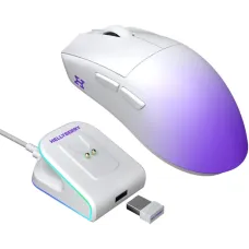 Компьютерная мышь Hator Hellyberry HM47 Pro Wireless White/Violet Gradient (HM47PRO_white_violet)