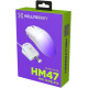Комп'ютерна миша Hator Hellyberry HM47 Pro Wireless White/Violet Gradient (HM47PRO_white_violet)