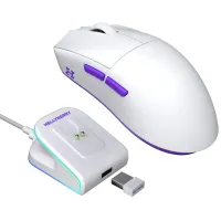 Комп'ютерна миша Hator Hellyberry HM47 Wireless White/Violet (HM47_white_violet)