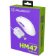 Комп'ютерна миша Hator Hellyberry HM47 Wireless White/Violet (HM47_white_violet)
