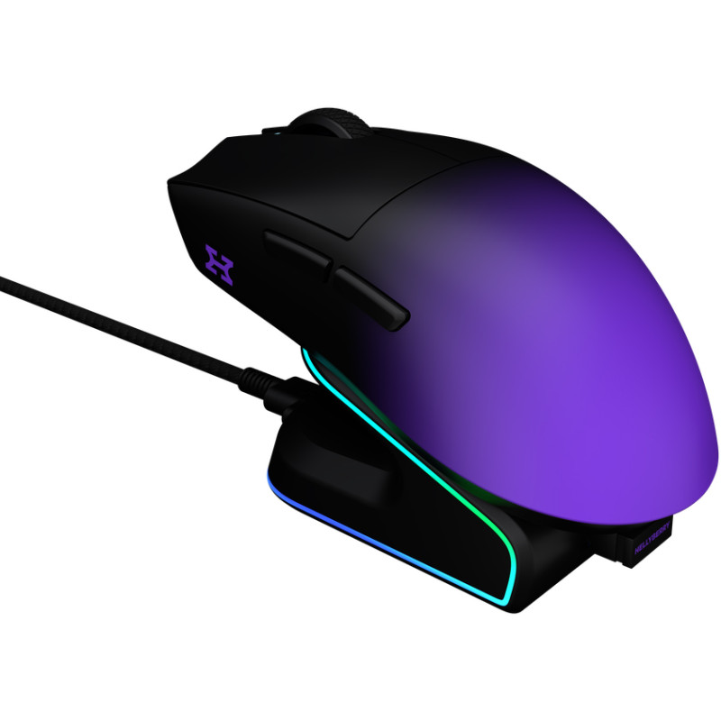 Комп'ютерна миша Hator Hellyberry HM47 Pro Wireless Black/Violet Gradient (HM47PRO_black_violet)