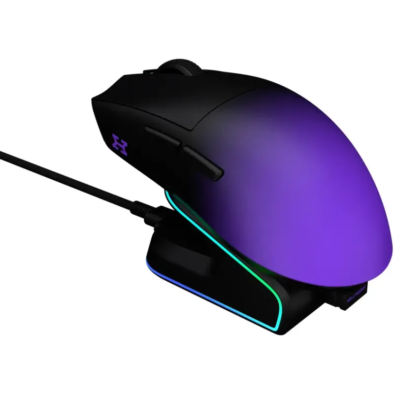 Комп'ютерна миша Hator Hellyberry HM47 Pro Wireless Black/Violet Gradient (HM47PRO_black_violet)