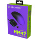 Комп'ютерна миша Hator Hellyberry HM47 Pro Wireless Black/Violet Gradient (HM47PRO_black_violet)