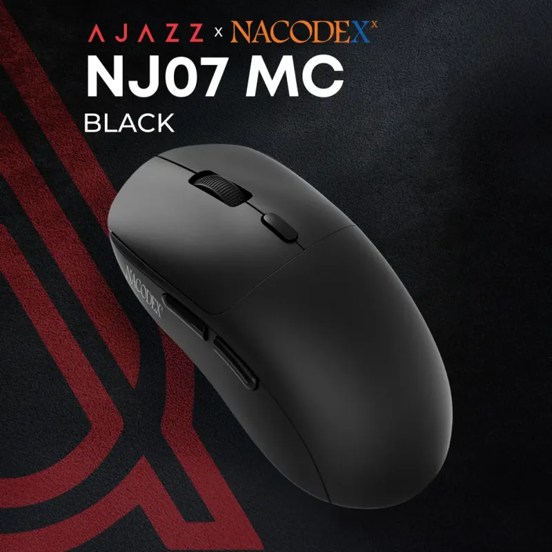 Компьютерная мышь Ajazz x Nacodex NJ07 MC Black (NJ07-MC-B)