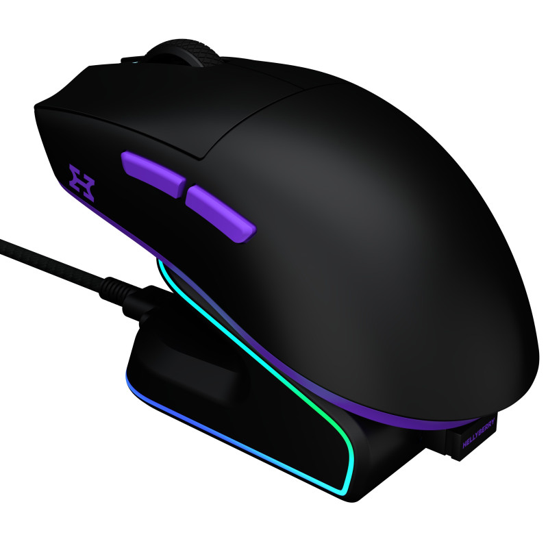 Комп'ютерна миша Hator Hellyberry HM47 Wireless Black/Violet (HM47_black_violet)