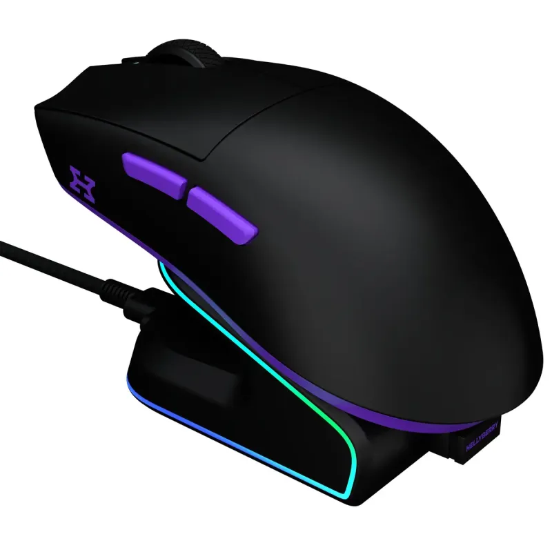 Комп'ютерна миша Hator Hellyberry HM47 Wireless Black/Violet (HM47_black_violet)