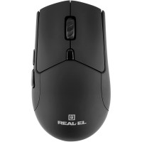 Комп'ютерна миша REAL-EL RM-460 W Black (EL123200048)
