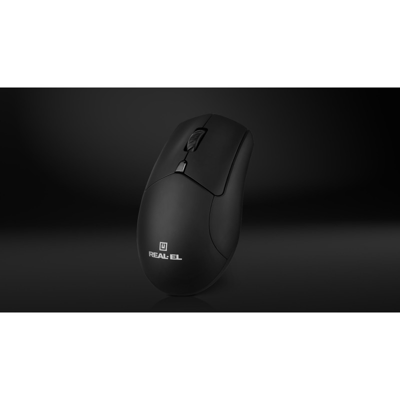 Комп'ютерна миша REAL-EL RM-460 W Black (EL123200048)
