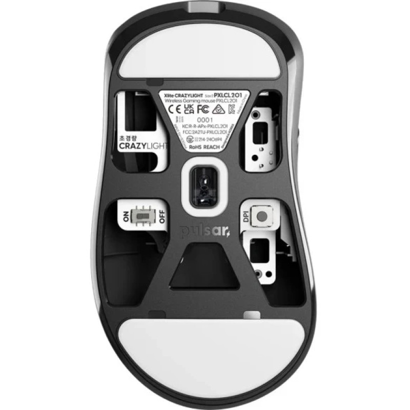 Компьютерная мышь Pulsar Xlite Crazylight Medium 8К Black (PXLCL201)