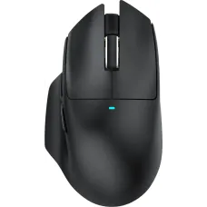 Компьютерная мышь Attack Shark V6 Ultra-Light, Wireless/Bluetooth, 25000dpi. (PAW3311), 7кн., Black (V6B_AS)