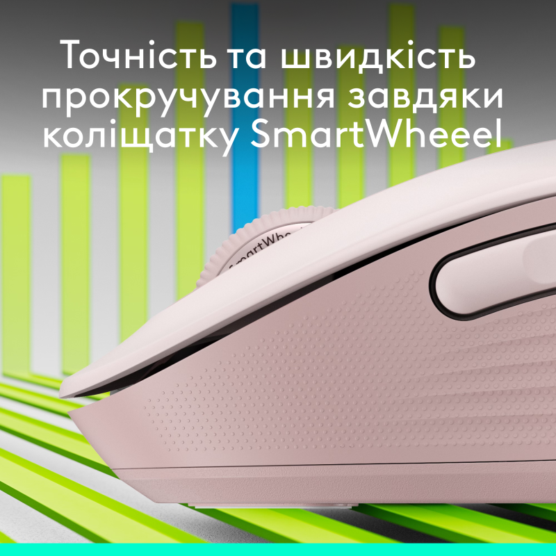 Компьютерная мышь Logitech Signature M650 Wireless Mouse Rose (910-006254)