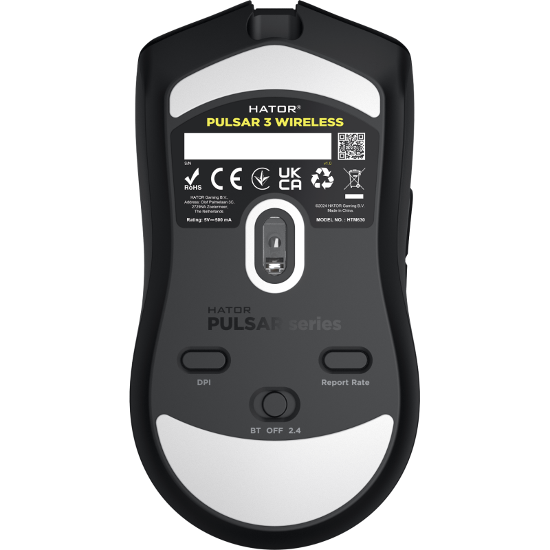HATOR Pulsar 3 Wireless Black (HTM630)